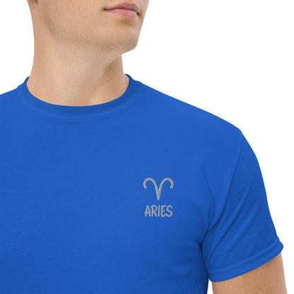 besticktest-sternzeichen-widder-herren-t-shirt-t-shirt-jlr-design-15 - JLR Design