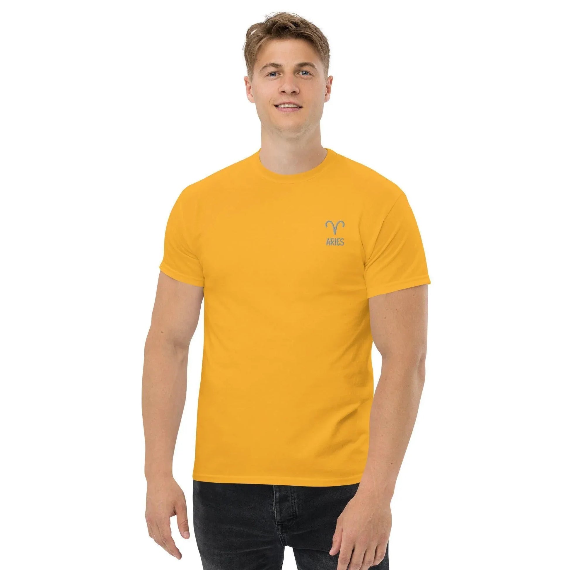 besticktest-sternzeichen-widder-herren-t-shirt-t-shirt-jlr-design-25 - JLR Design