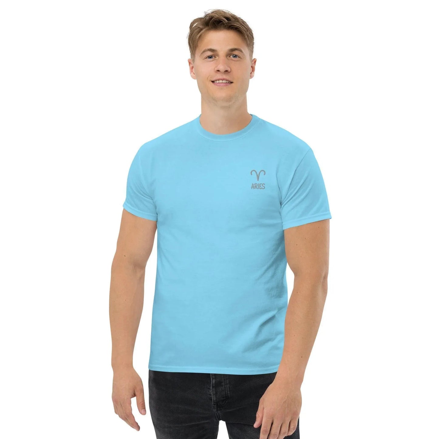 besticktest-sternzeichen-widder-herren-t-shirt-t-shirt-jlr-design-28 - JLR Design