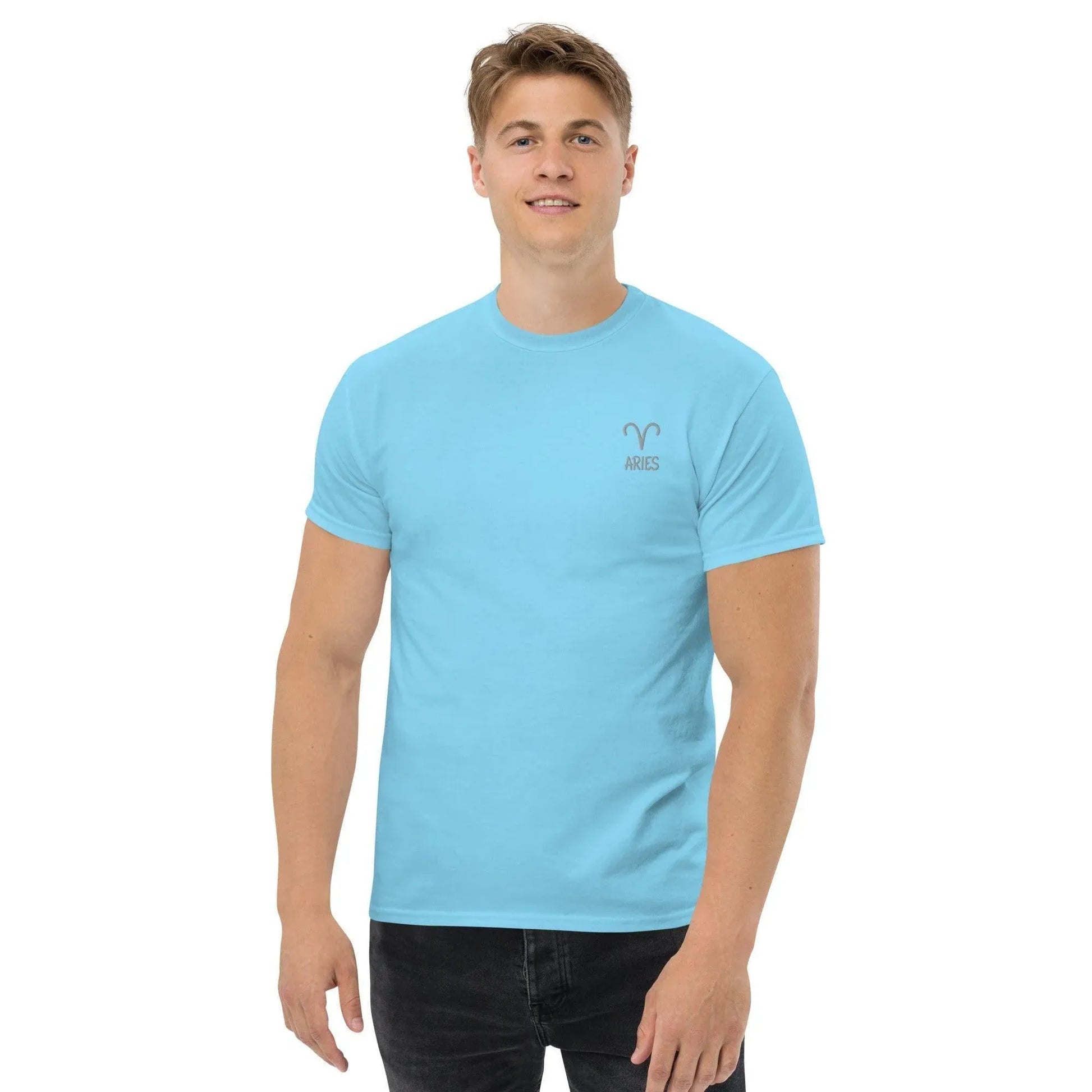 besticktest-sternzeichen-widder-herren-t-shirt-t-shirt-jlr-design-28 - JLR Design