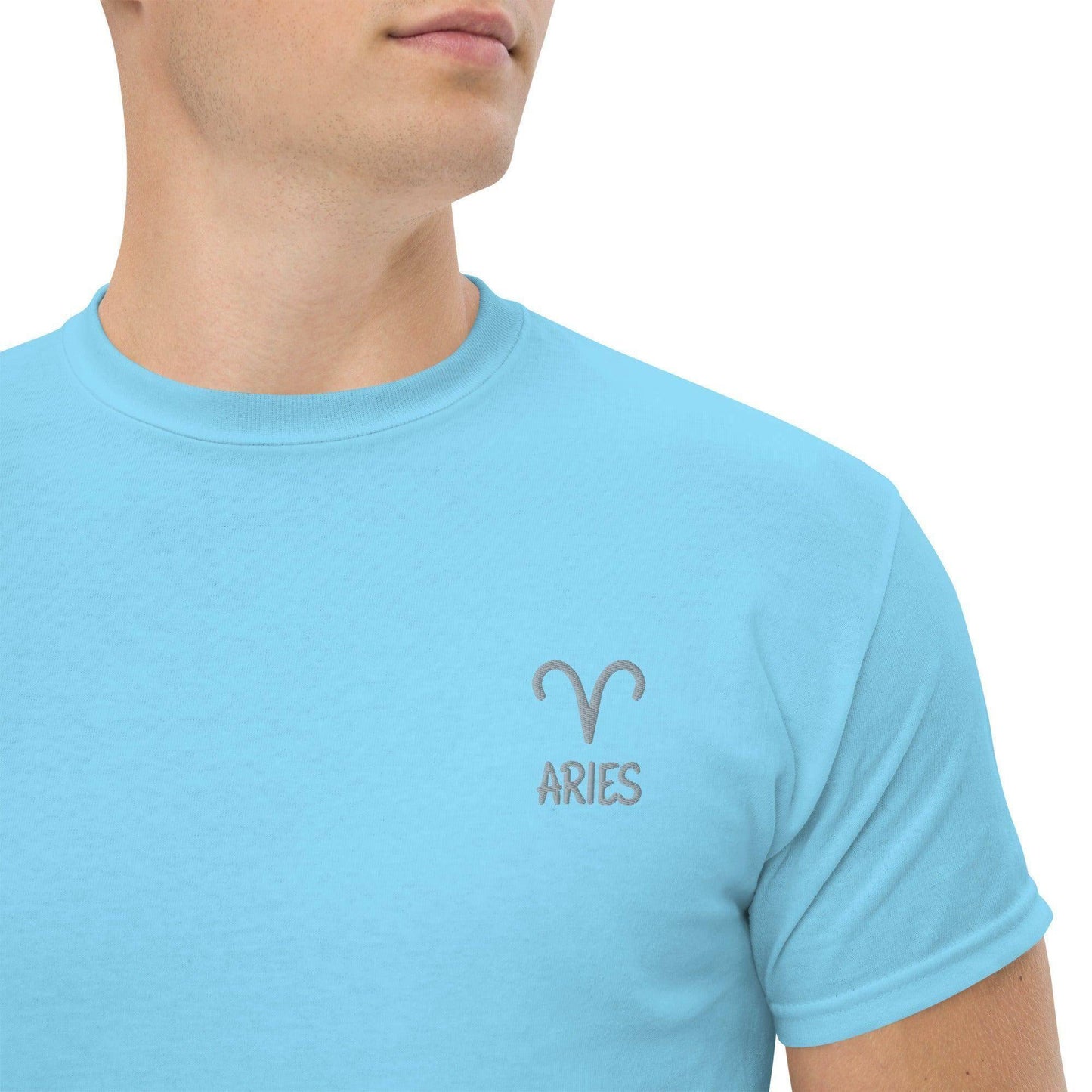 besticktest-sternzeichen-widder-herren-t-shirt-t-shirt-jlr-design-30 - JLR Design