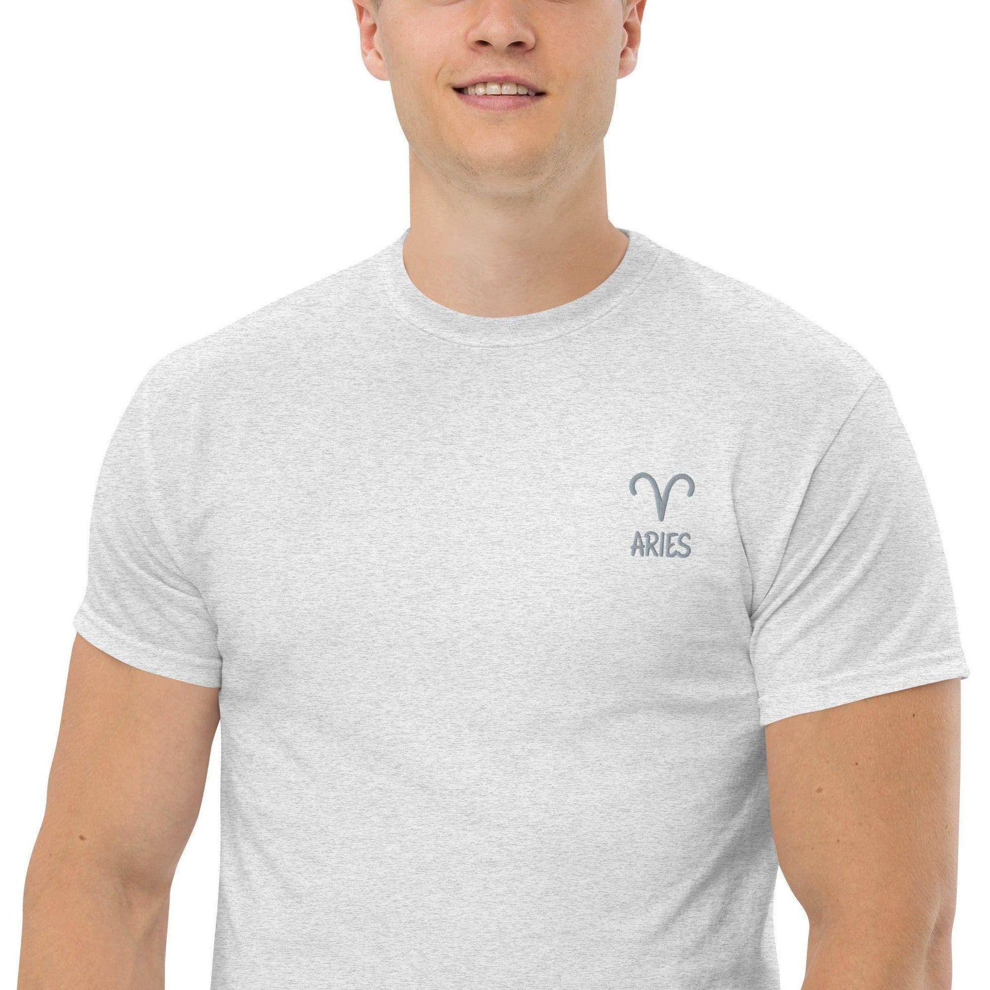 besticktest-sternzeichen-widder-herren-t-shirt-t-shirt-jlr-design-32 - JLR Design