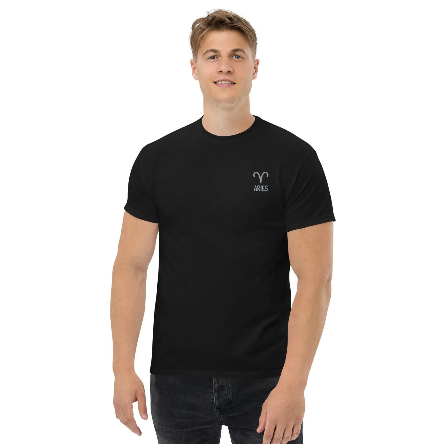 besticktest-sternzeichen-widder-herren-t-shirt-t-shirt-jlr-design-4 - JLR Design