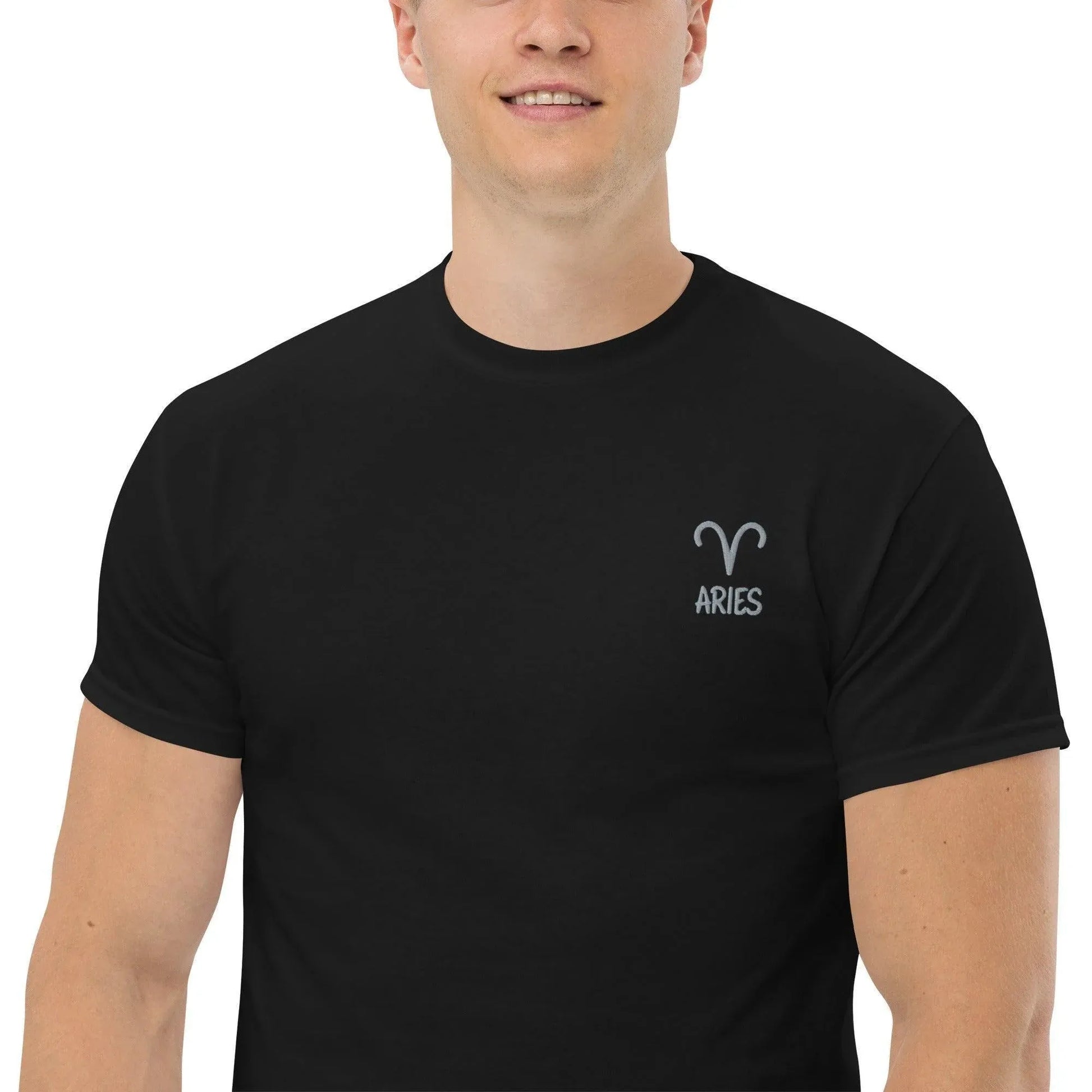 besticktest-sternzeichen-widder-herren-t-shirt-t-shirt-jlr-design-5 - JLR Design