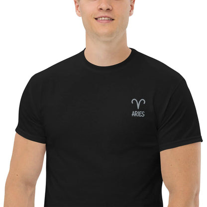 besticktest-sternzeichen-widder-herren-t-shirt-t-shirt-jlr-design-5 - JLR Design