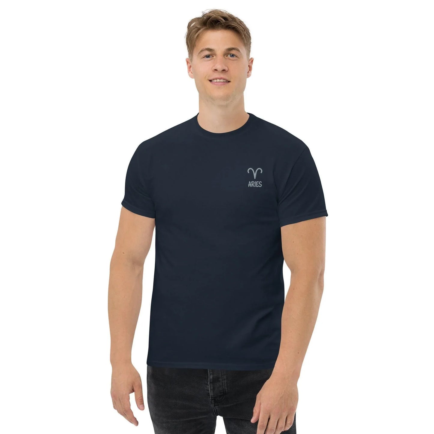 besticktest-sternzeichen-widder-herren-t-shirt-t-shirt-jlr-design-7 - JLR Design