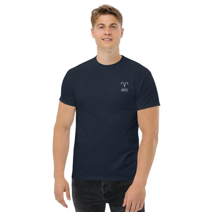 besticktest-sternzeichen-widder-herren-t-shirt-t-shirt-jlr-design-7 - JLR Design