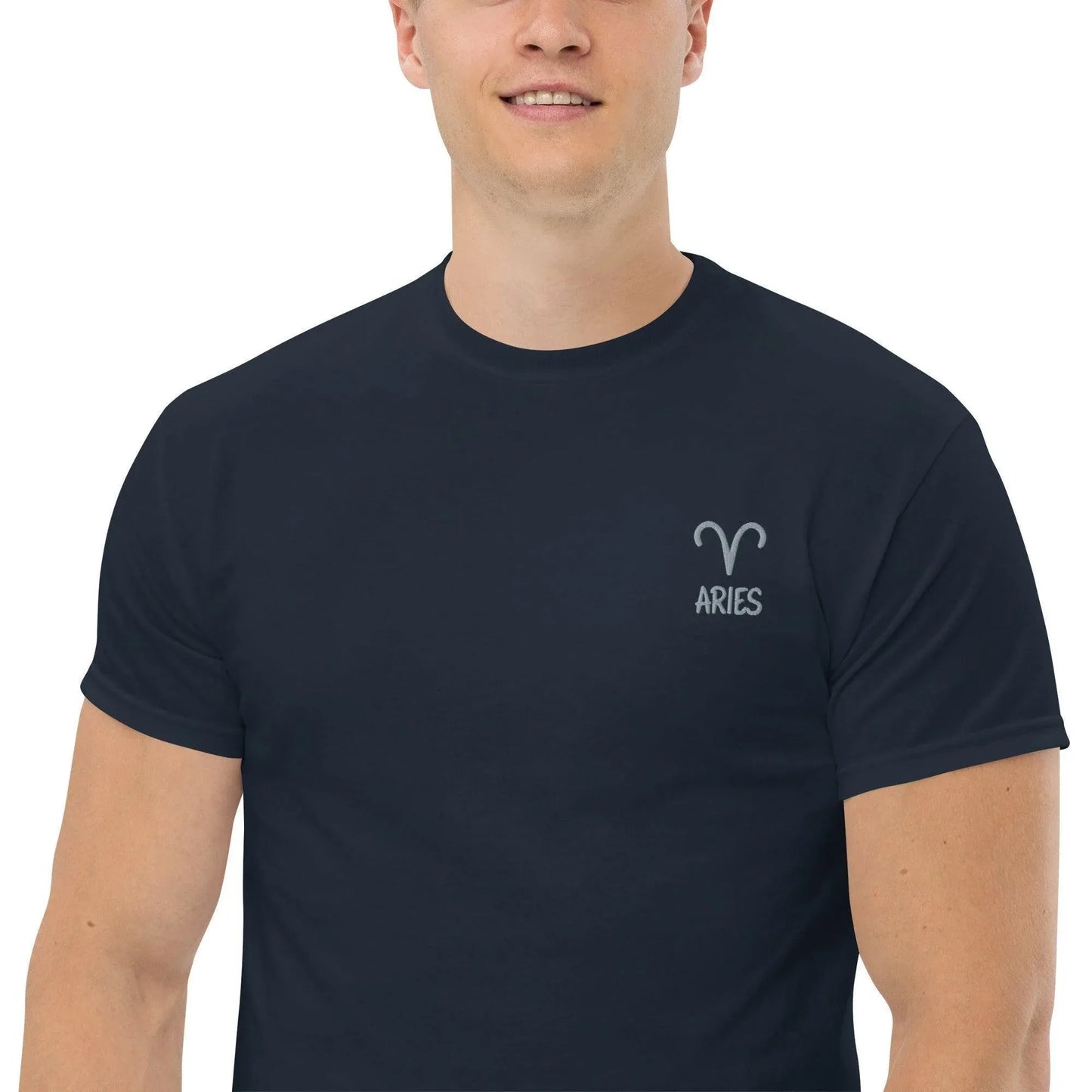 besticktest-sternzeichen-widder-herren-t-shirt-t-shirt-jlr-design-8 - JLR Design
