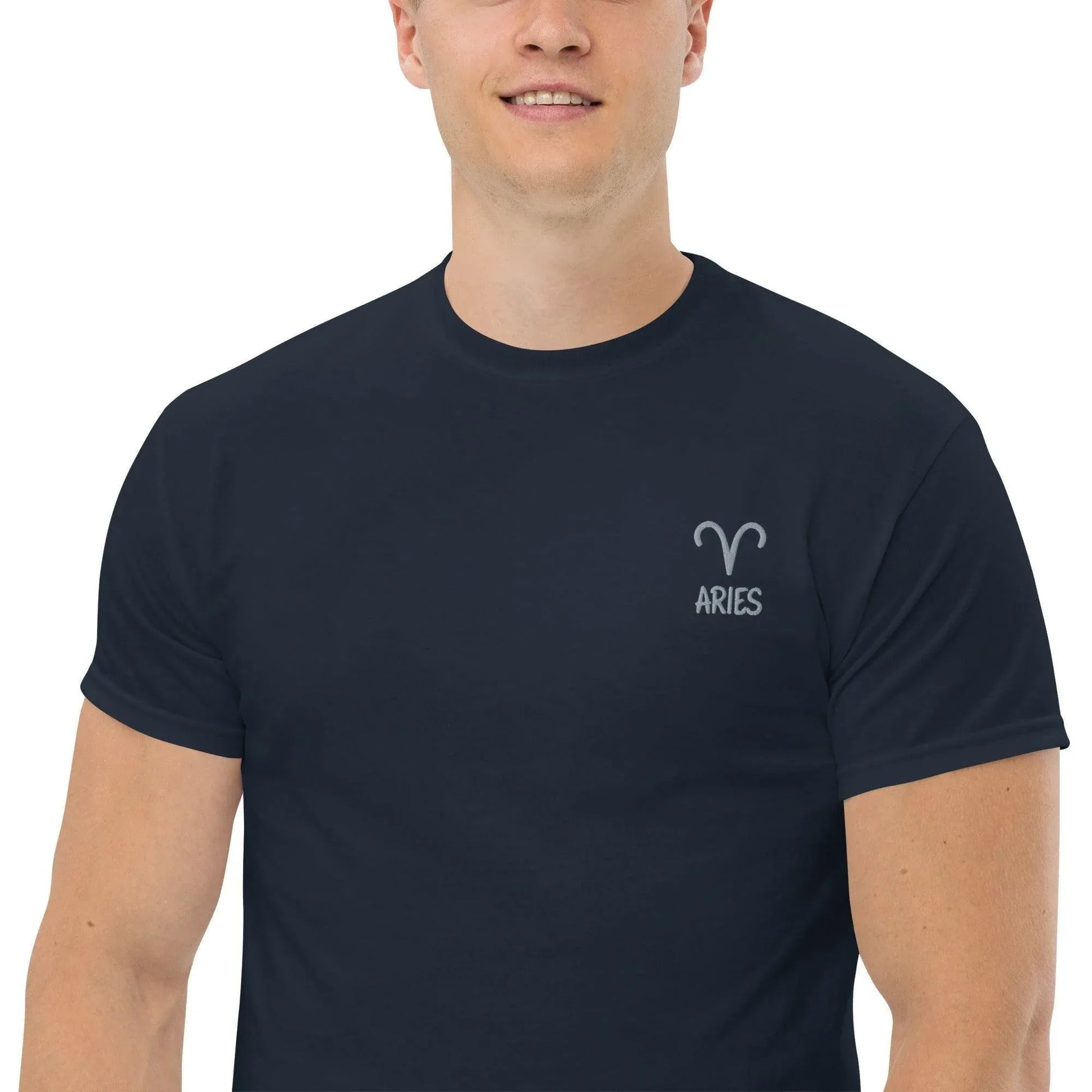 besticktest-sternzeichen-widder-herren-t-shirt-t-shirt-jlr-design-8 - JLR Design