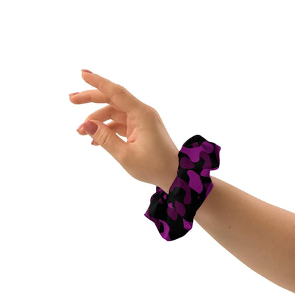 black-pink-camouflage-scrunchie-scrunchie-jlr-design-1 - JLR Design