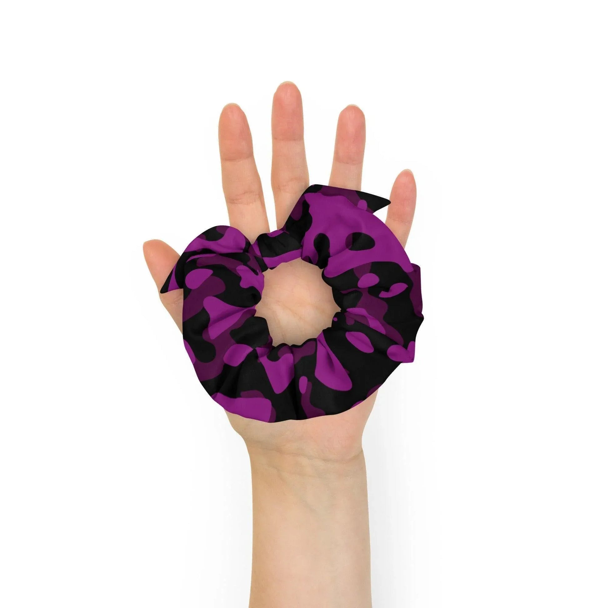 black-pink-camouflage-scrunchie-scrunchie-jlr-design-3 - JLR Design