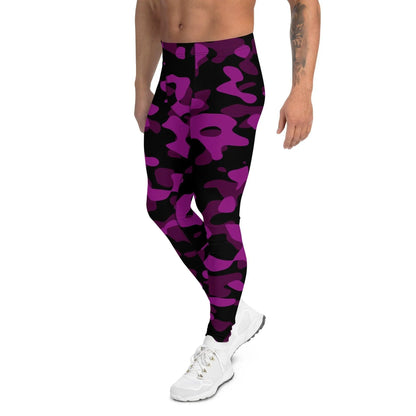 black-violet-camouflage-herren-leggings-leggings-jlr-design-4 - JLR Design