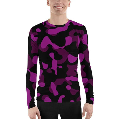 black-violet-camouflage-herren-rash-guard-rash-guard-jlr-design-1 - JLR Design