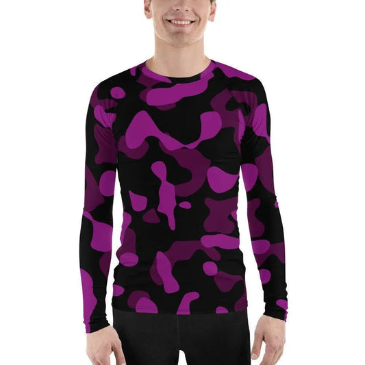 black-violet-camouflage-herren-rash-guard-rash-guard-jlr-design-1 - JLR Design