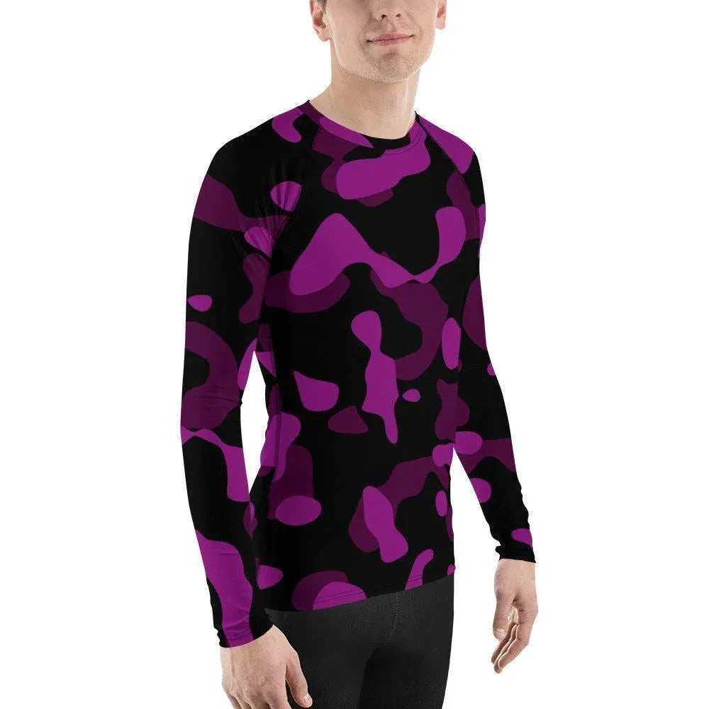 black-violet-camouflage-herren-rash-guard-rash-guard-jlr-design-4 - JLR Design