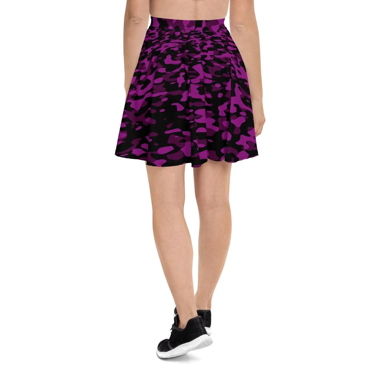 black-violet-camouflage-skater-rock-or-dark-purple-camo-or-a-linie-mit-uv-schutz-upf-50-and-nachhaltigem-material-skater-rock-jlr-design-3 - JLR Design