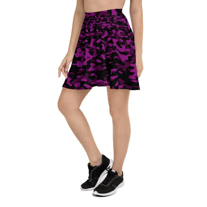 black-violet-camouflage-skater-rock-or-dark-purple-camo-or-a-linie-mit-uv-schutz-upf-50-and-nachhaltigem-material-skater-rock-jlr-design-4 - JLR Design