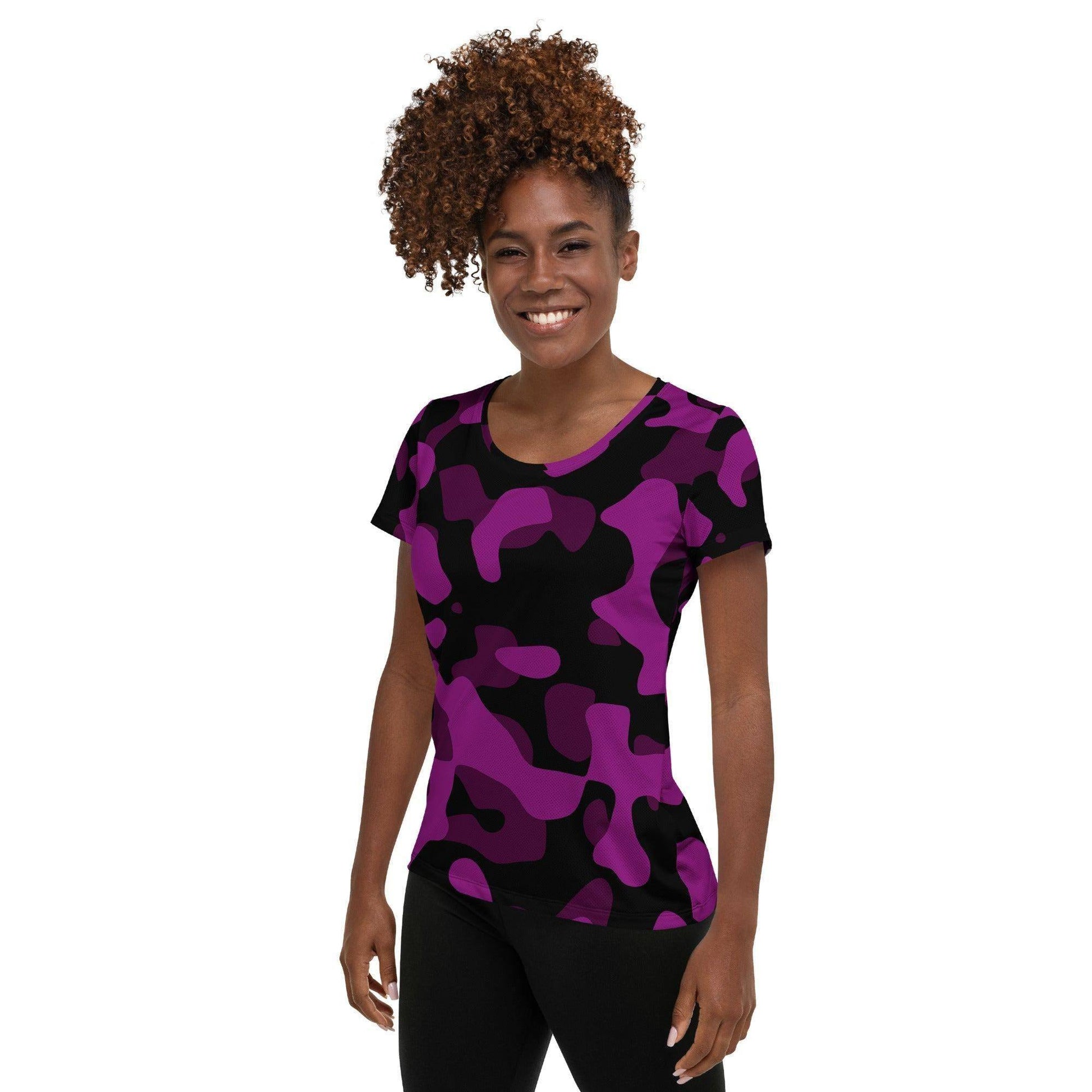 black-violet-camouflage-sport-t-shirt-fur-damen-sport-t-shirt-jlr-design-4 - JLR Design