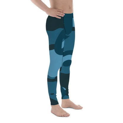 blau-camouflage-herren-leggings-leggings-jlr-design-4 - JLR Design