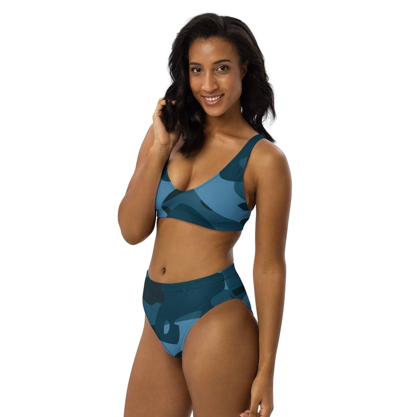 blau-camouflage-high-waist-bikini-bikini-jlr-design-1 - JLR Design