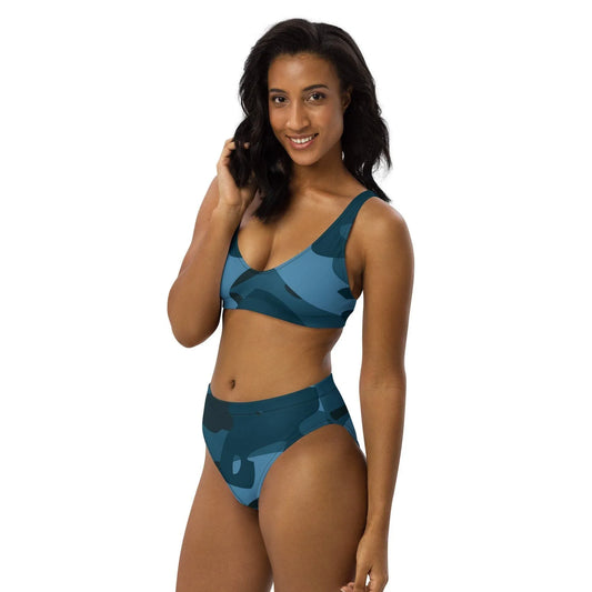 blau-camouflage-high-waist-bikini-bikini-jlr-design-1 - JLR Design