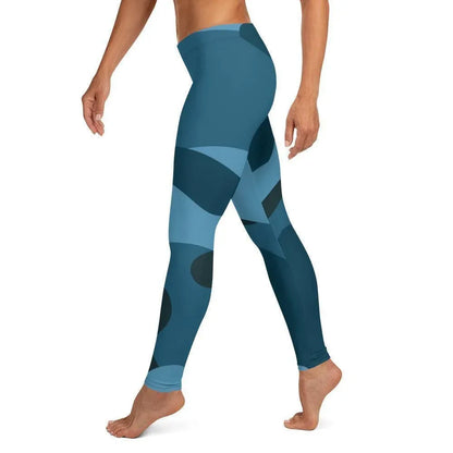 blaue-camouflage-damen-leggings-leggings-jlr-design-3 - JLR Design