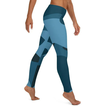 blaue-camouflage-damen-leggings-leggings-jlr-design-4 - JLR Design