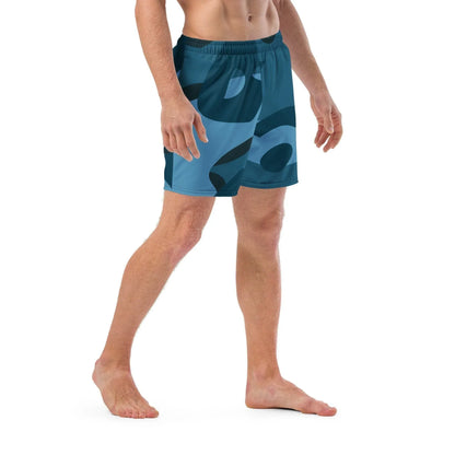 blaue-camouflage-herren-badehose-badehose-jlr-design-1 - JLR Design