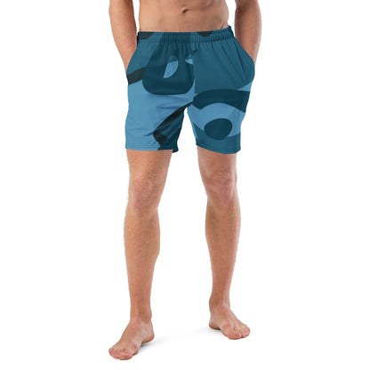 blaue-camouflage-herren-badehose-badehose-jlr-design-2 - JLR Design