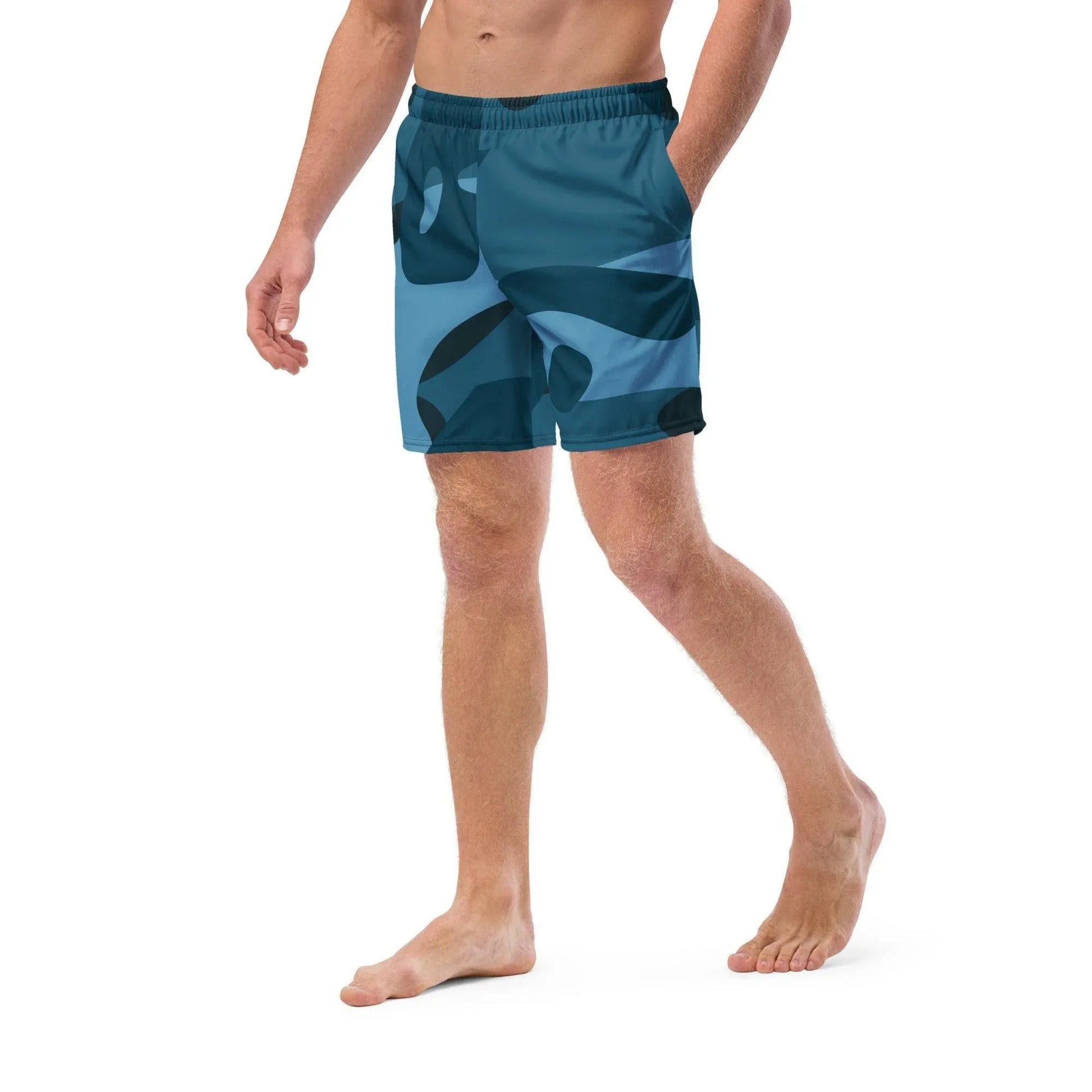 blaue-camouflage-herren-badehose-badehose-jlr-design-3 - JLR Design