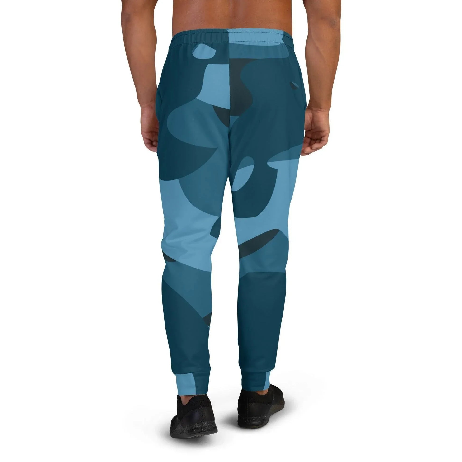 blaue-camouflage-herren-jogginghose-jogginghose-jlr-design-4 - JLR Design