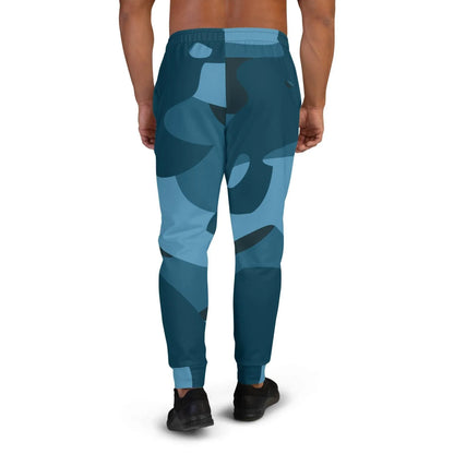 blaue-camouflage-herren-jogginghose-jogginghose-jlr-design-4 - JLR Design