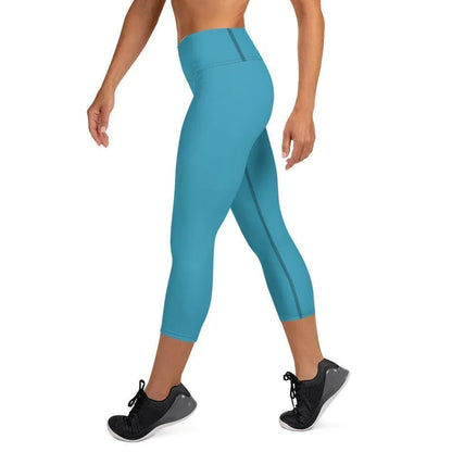 blaue-damen-yoga-capri-leggings-yoga-capri-leggings-jlr-design-2 - JLR Design