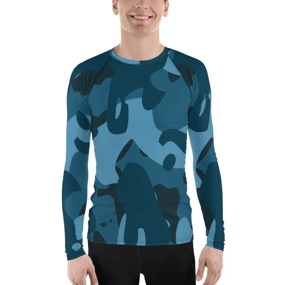 blaues-camouflage-herren-rash-guard-rash-guard-jlr-design-1 - JLR Design