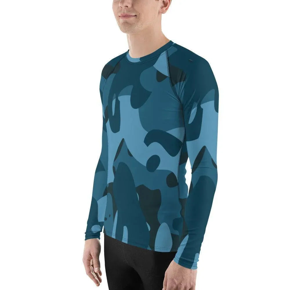 blaues-camouflage-herren-rash-guard-rash-guard-jlr-design-3 - JLR Design