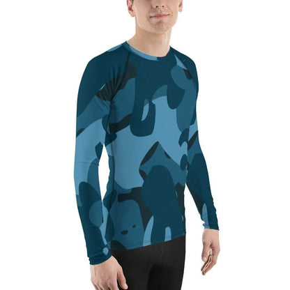 blaues-camouflage-herren-rash-guard-rash-guard-jlr-design-4 - JLR Design