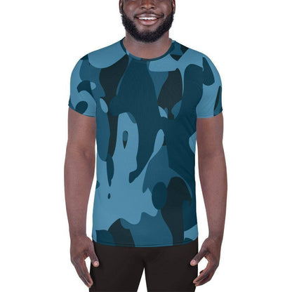 blaues-camouflage-sport-t-shirt-fur-herren-sport-t-shirt-jlr-design-1 - JLR Design