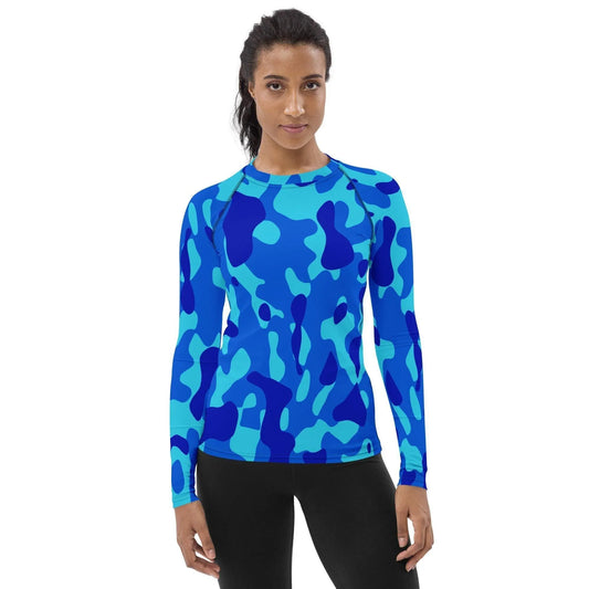 blue-camouflage-damen-rash-guard-rash-guard-jlr-design-1 - JLR Design