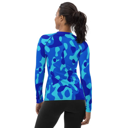 blue-camouflage-damen-rash-guard-rash-guard-jlr-design-2 - JLR Design