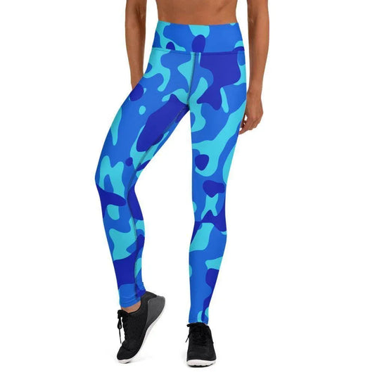 blue-camouflage-damen-yoga-leggings-yoga-leggings-jlr-design-1 - JLR Design