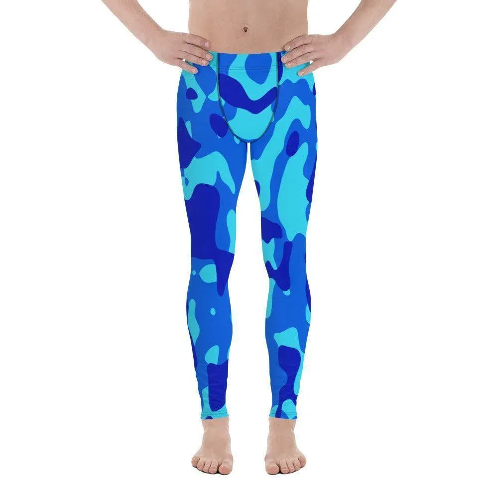 blue-camouflage-herren-leggings-leggings-jlr-design-1 - JLR Design