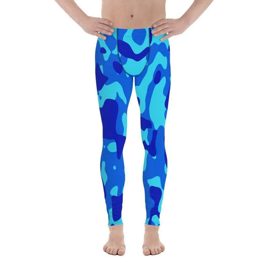 blue-camouflage-herren-leggings-leggings-jlr-design-1 - JLR Design