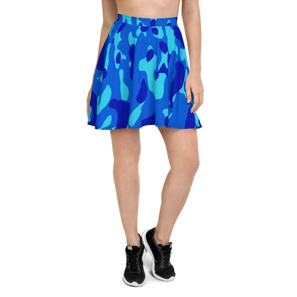 blue-camouflage-skater-rock-or-urban-blue-design-or-a-linie-mit-uv-schutz-upf-50-and-nachhaltigem-material-skater-rock-jlr-design-2 - JLR Design