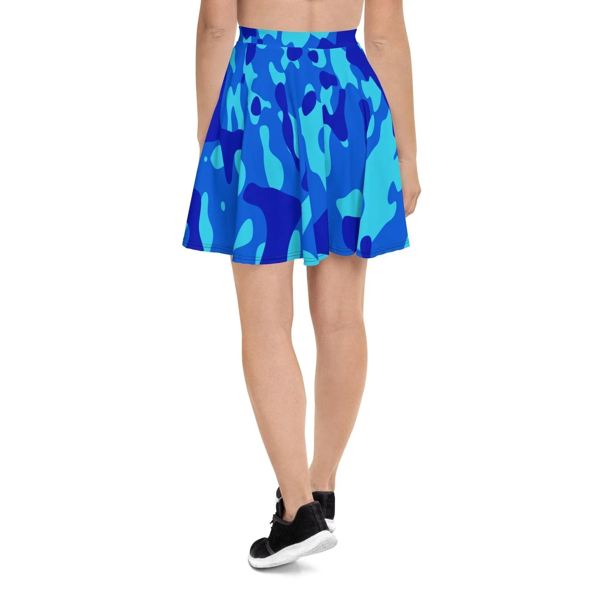 blue-camouflage-skater-rock-or-urban-blue-design-or-a-linie-mit-uv-schutz-upf-50-and-nachhaltigem-material-skater-rock-jlr-design-3 - JLR Design