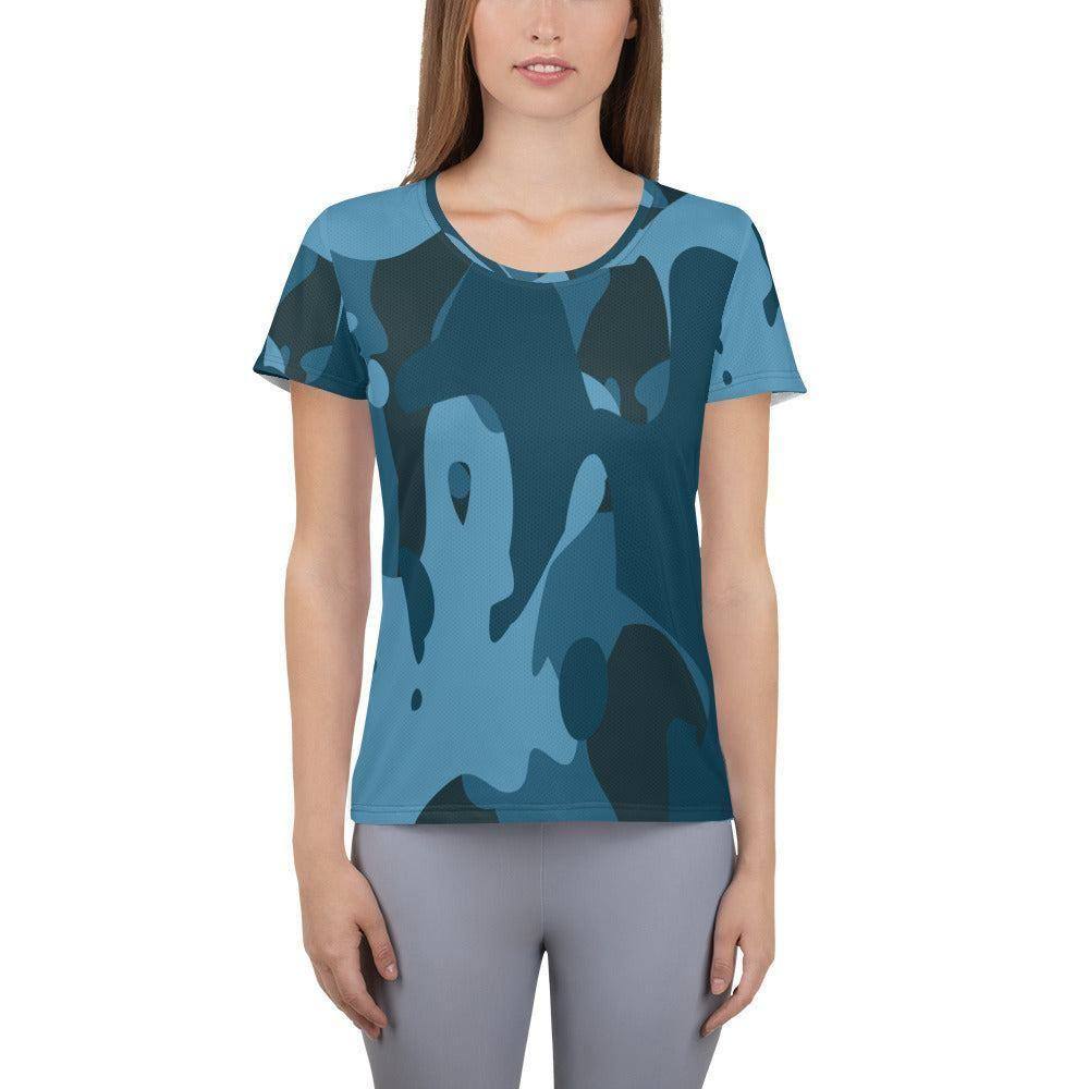 blue-camouflage-sport-t-shirt-fur-damen-sport-t-shirt-jlr-design-1 - JLR Design