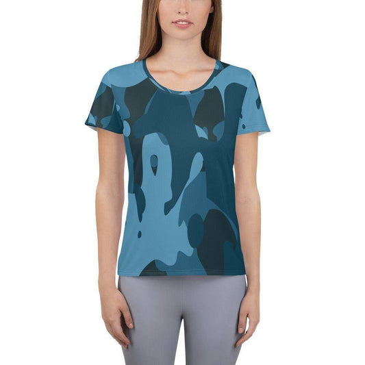 blue-camouflage-sport-t-shirt-fur-damen-sport-t-shirt-jlr-design-1 - JLR Design