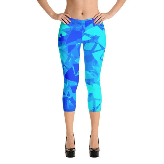 blue-crystal-damen-capri-leggings-capri-leggings-jlr-design-1 - JLR Design