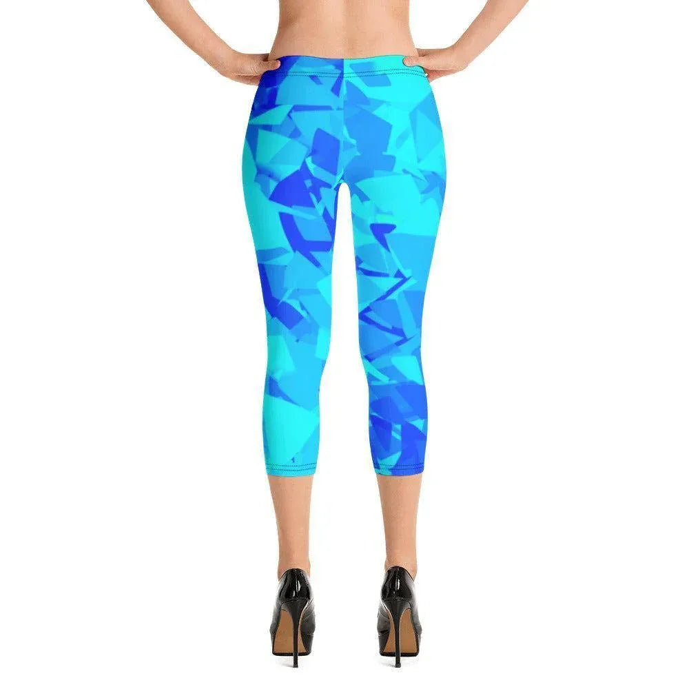 blue-crystal-damen-capri-leggings-capri-leggings-jlr-design-2 - JLR Design