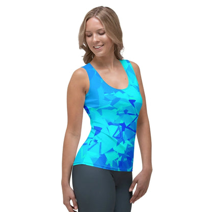 blue-crystal-damen-tank-top-tank-top-jlr-design-1 - JLR Design