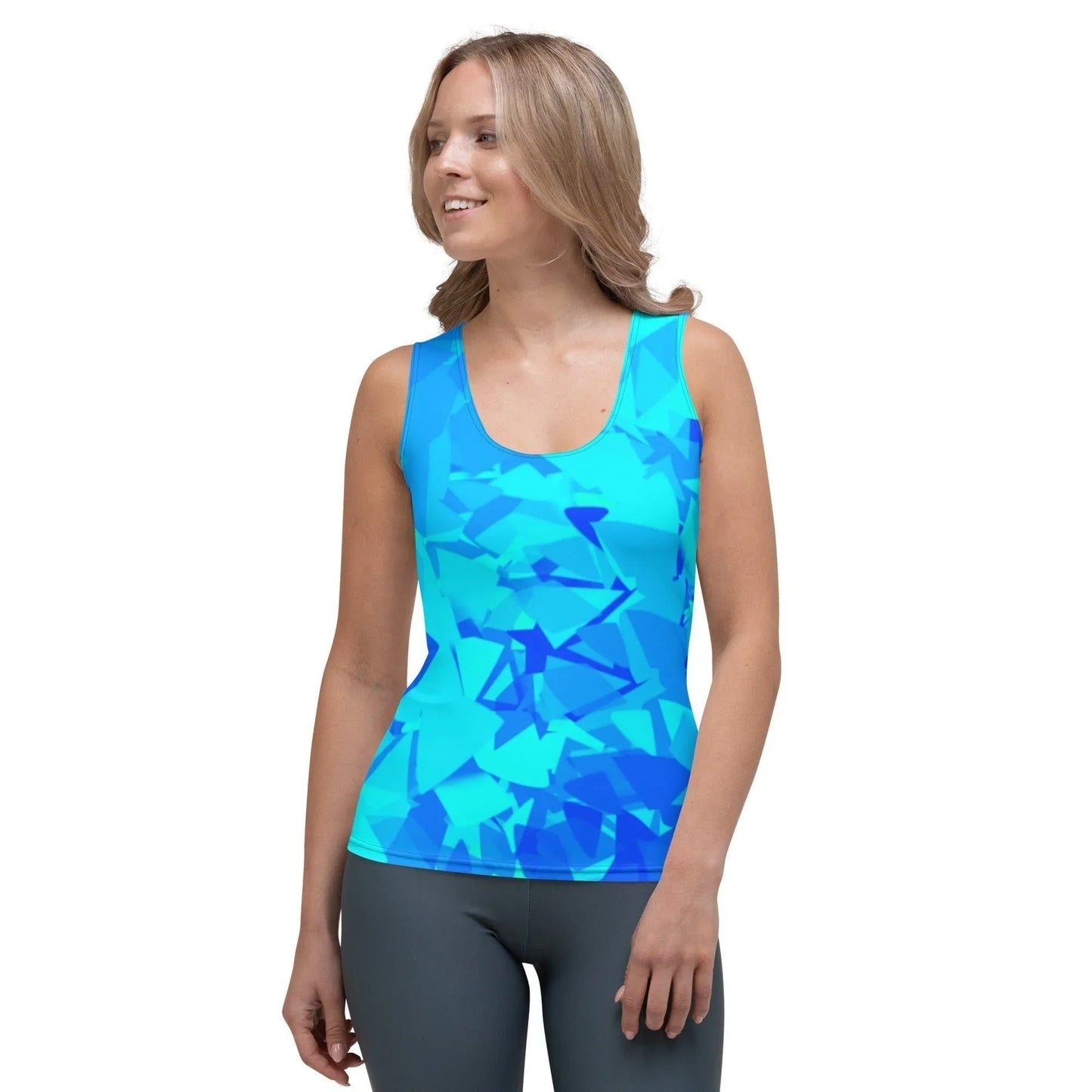 blue-crystal-damen-tank-top-tank-top-jlr-design-2 - JLR Design
